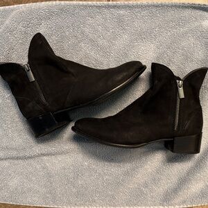 Black Suede Ankle Boots
